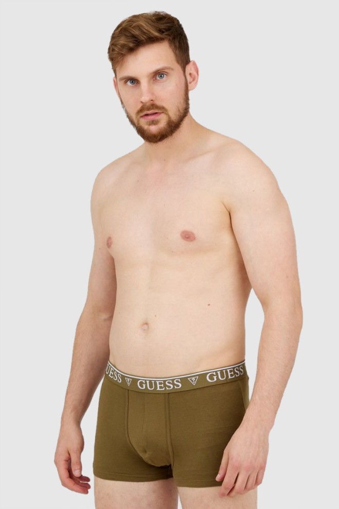 GUESS Men's logo boxer shorts 5 pack