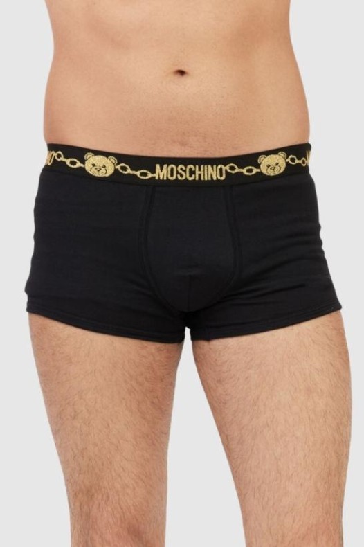 MOSCHINO Boxer negru pentru...
