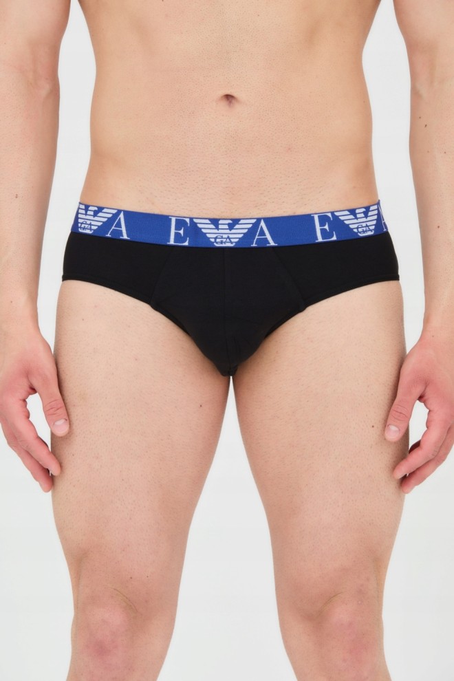 EMPORIO ARMANI Chiloți negri 3-pack