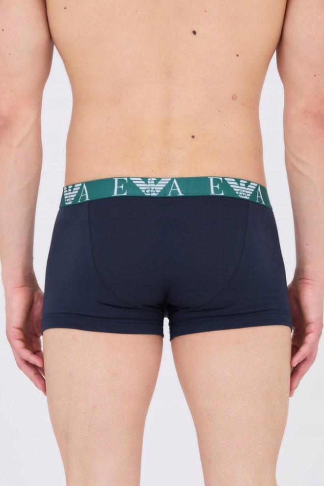 EMPORIO ARMANI Navy blue boxer shorts 3-pack