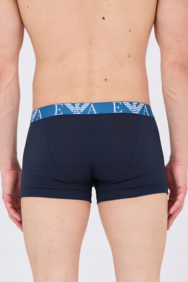 EMPORIO ARMANI Navy blue boxer shorts 3-pack