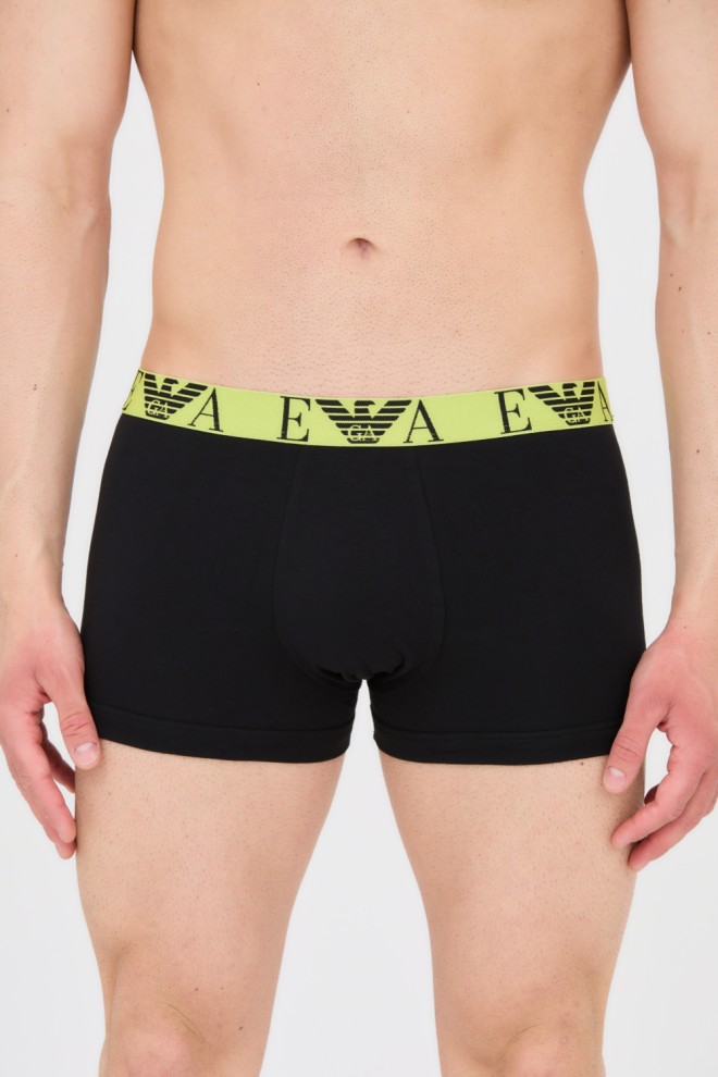 EMPORIO ARMANI Boxer shorts 3-pack black, green