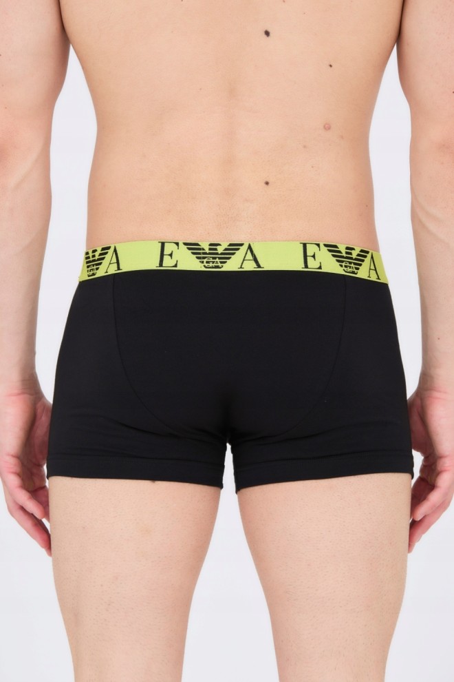 EMPORIO ARMANI Boxer shorts 3-pack black, green