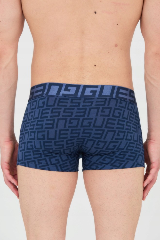 GUESS Boxer shorts 3-pack: 2 x albastru marin 1x alb