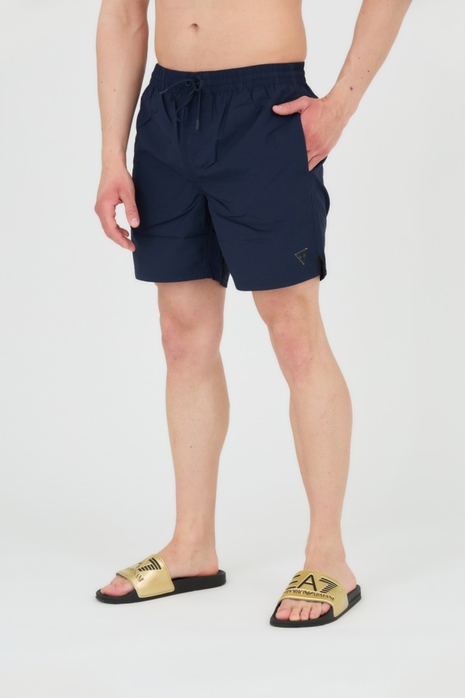 GUESS Men's swim shorts navy blue