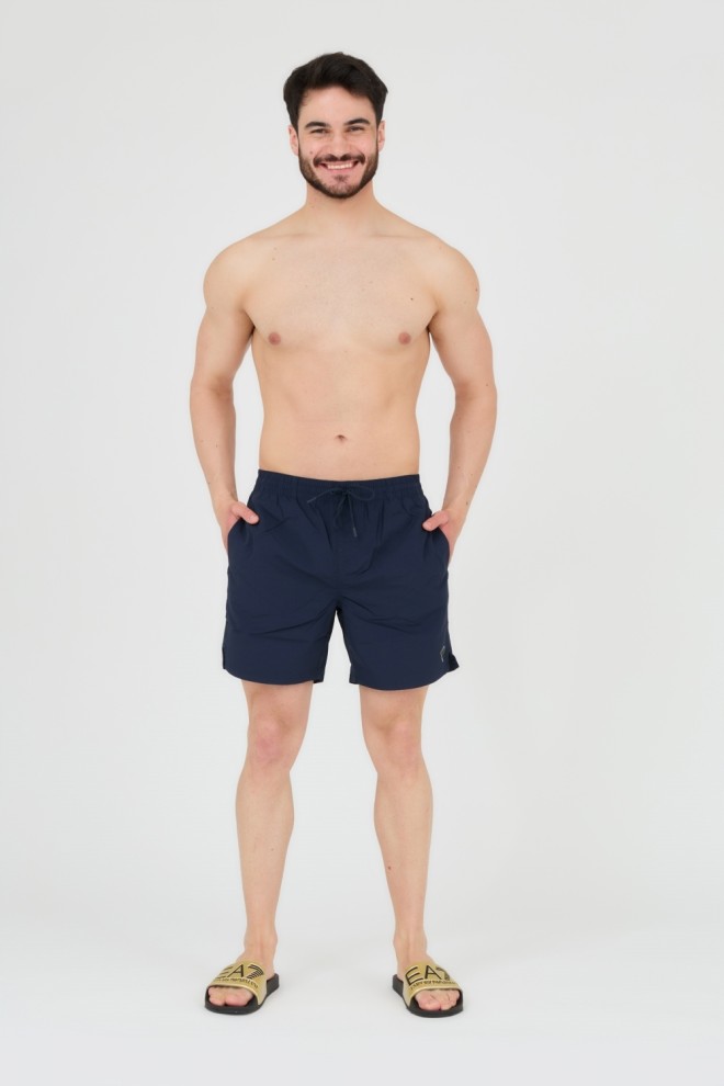 GUESS Men's swim shorts navy blue