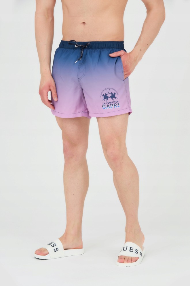 LA MARTINA Men's swim shorts pink