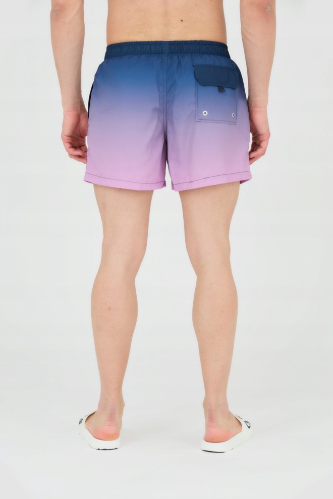 LA MARTINA Pantaloni scurți de baie pentru bărbați roz