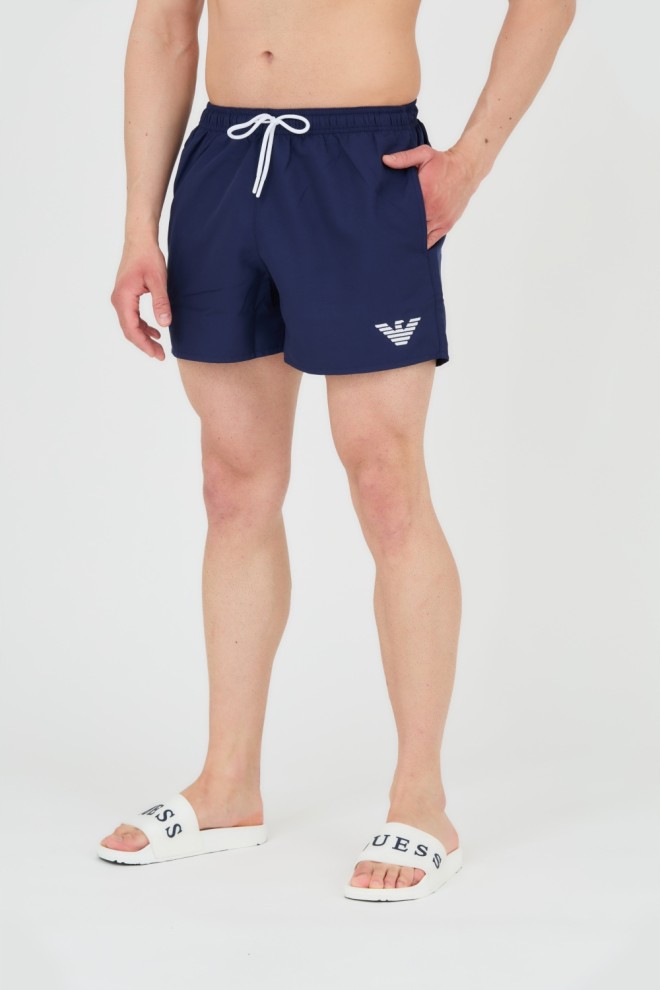 EMPORIO ARMANI Navy blue swim shorts