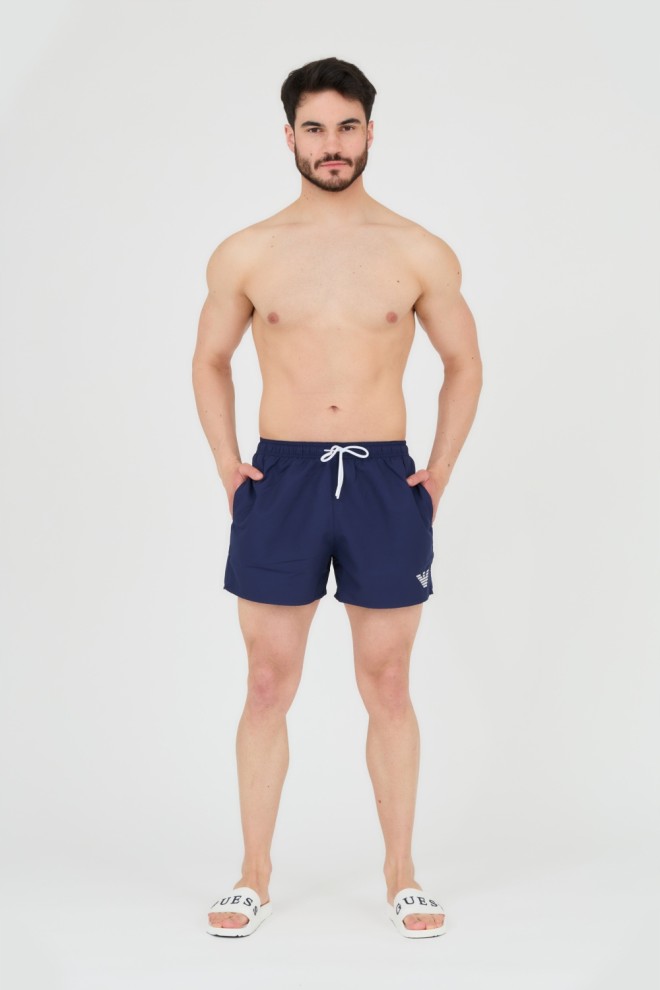 EMPORIO ARMANI Navy blue swim shorts