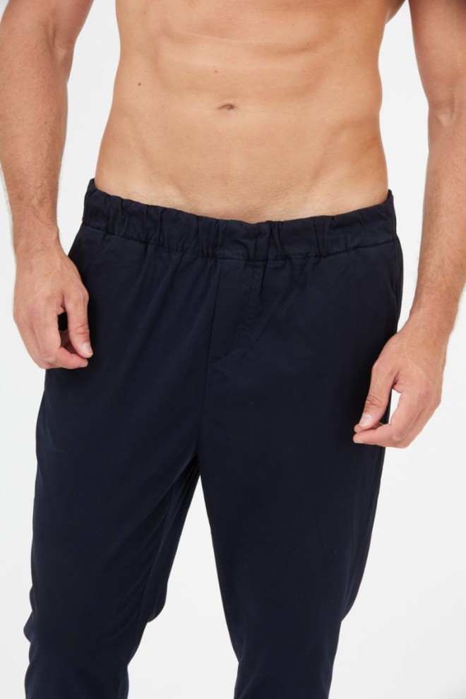 7 FOR ALL MANKIND Pantaloni Chino Jogger albastru marin pentru bărbați