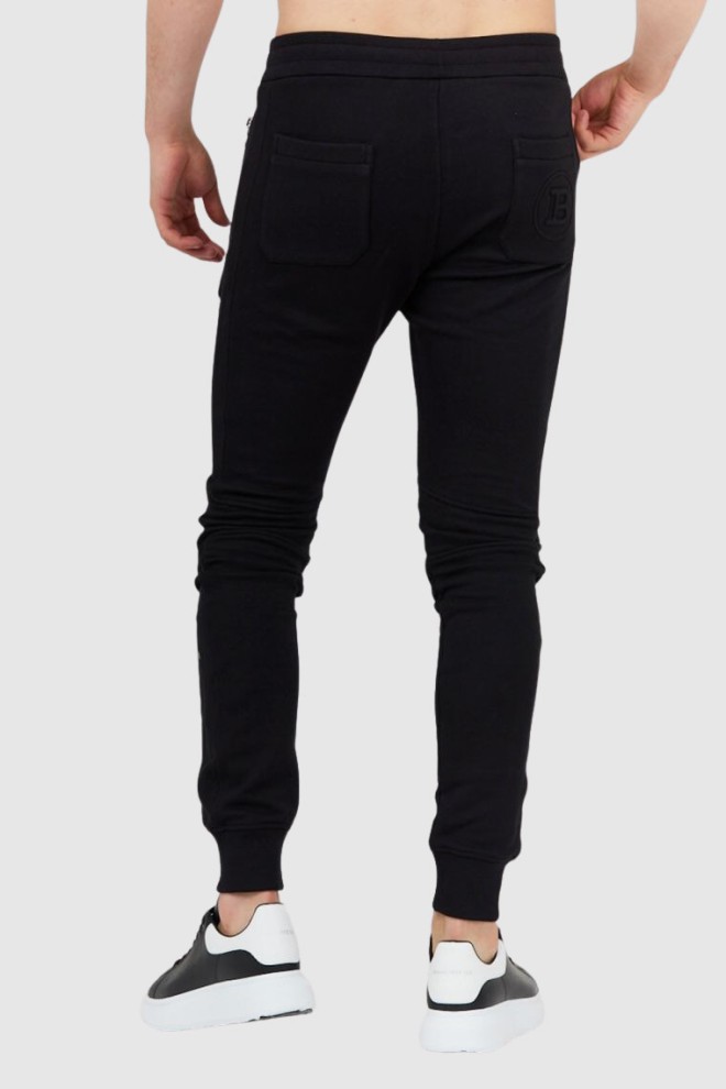 BALMAIN Men's sweatpants with embossed logo