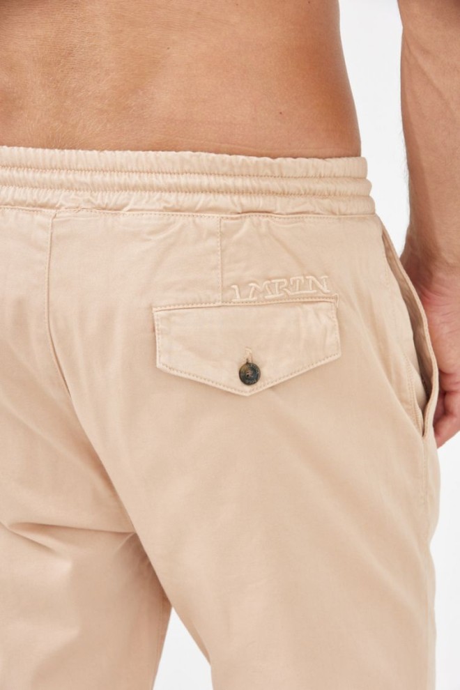 LA MARTINA Beige men's pants