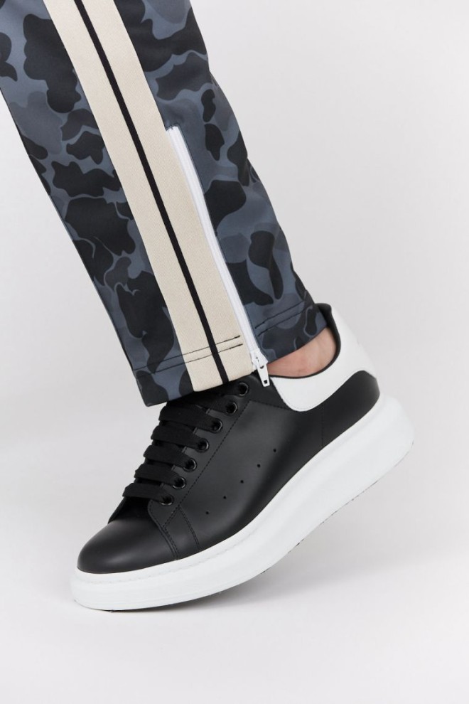 PALM ANGELS Pantaloni moro gri pentru bărbați