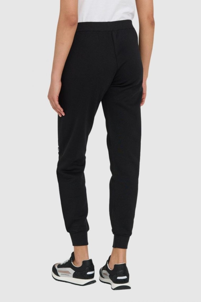 EMPORIO ARMANI Set de pantaloni și hanorac negru pentru femei