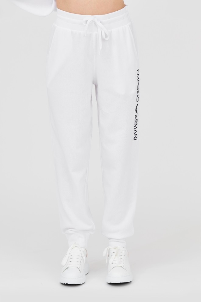 EMPORIO ARMANI Women's sweatpants white