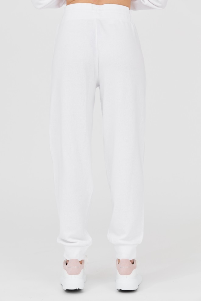 EMPORIO ARMANI Women's sweatpants white