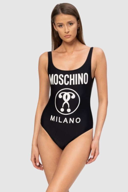 Чорний купальник MOSCHINO з...