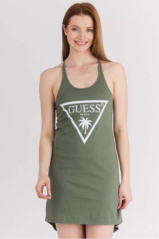 GUESS green dress with...