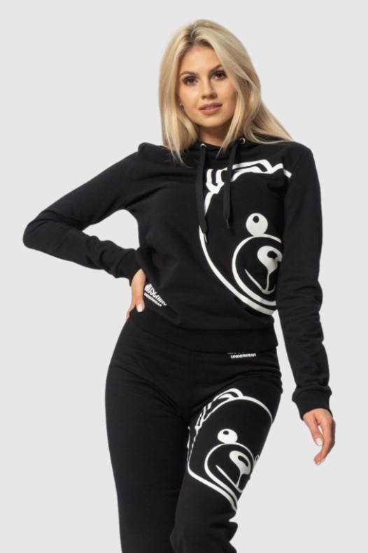 MOSCHINO Hanorac negru...