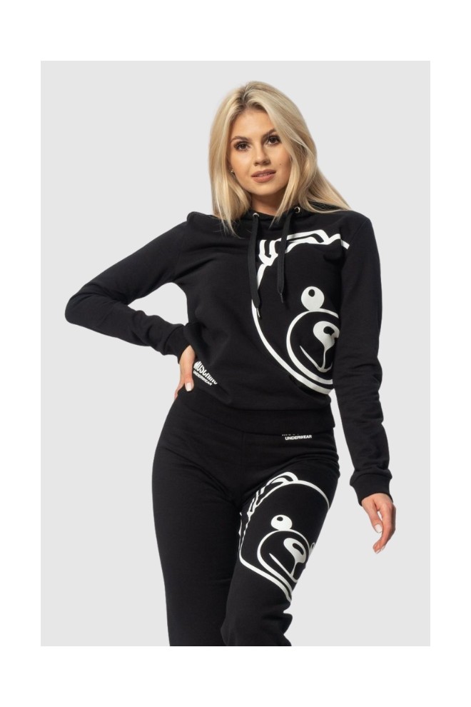 MOSCHINO Hanorac negru pentru femei