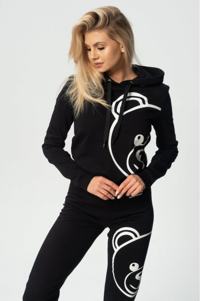 MOSCHINO Hanorac negru pentru femei