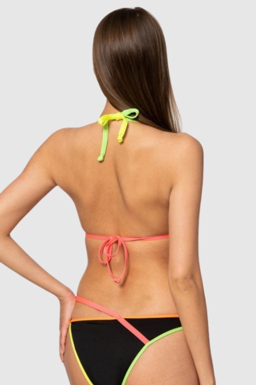 MOSCHINO Top bikini negru...