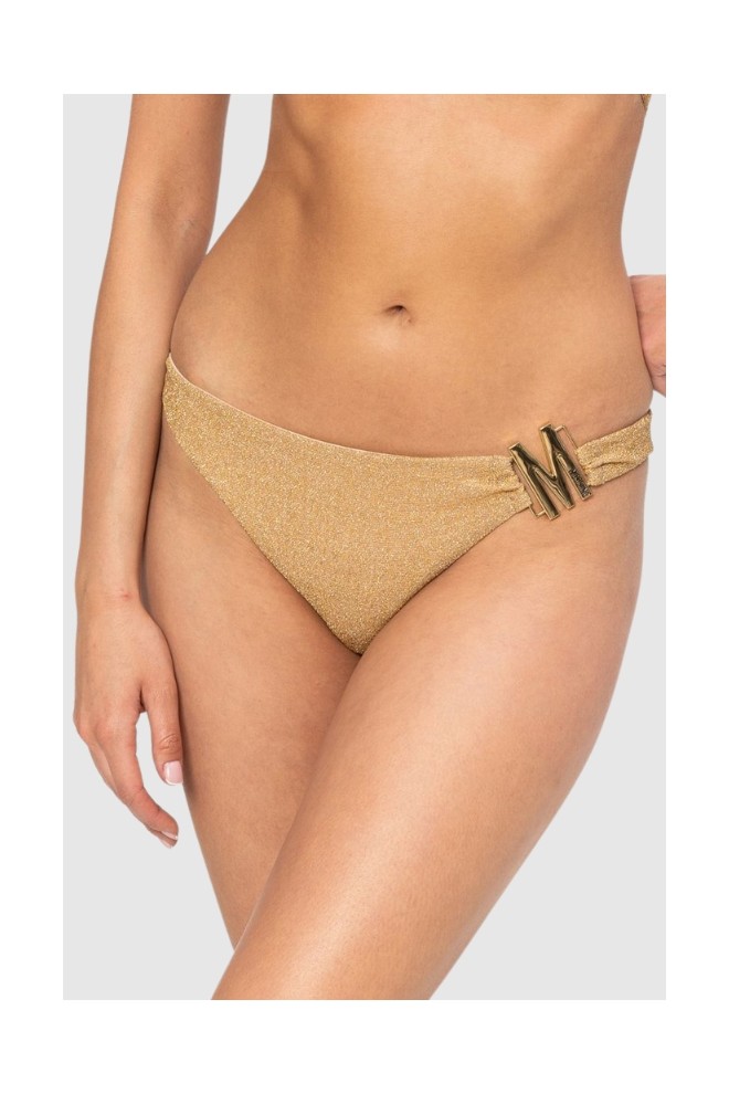 MOSCHINO Gold bikini bottom