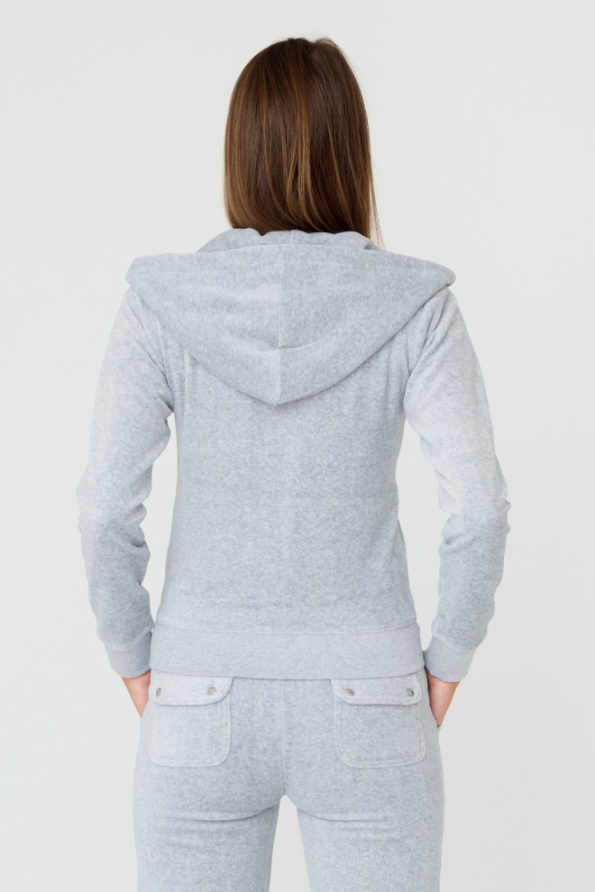 JUICY COUTURE Hanorac Robertson gri pentru femei