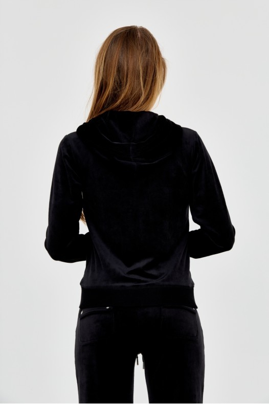 JUICY COUTURE Hanorac negru...