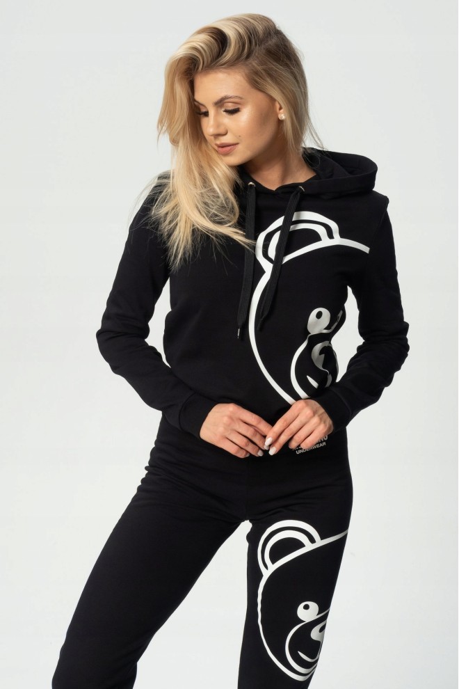 MOSCHINO Hanorac negru pentru femei