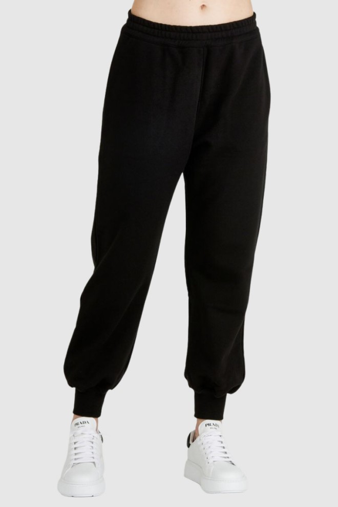 ALEXANDER MCQUEEN Women's black sweatpants