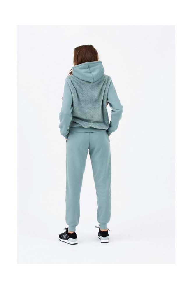 EMPORIO ARMANI Green women's sweatpants