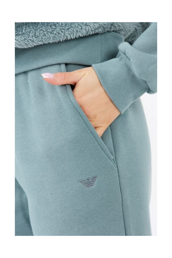 Pantaloni de trening pentru femei EMPORIO ARMANI Green