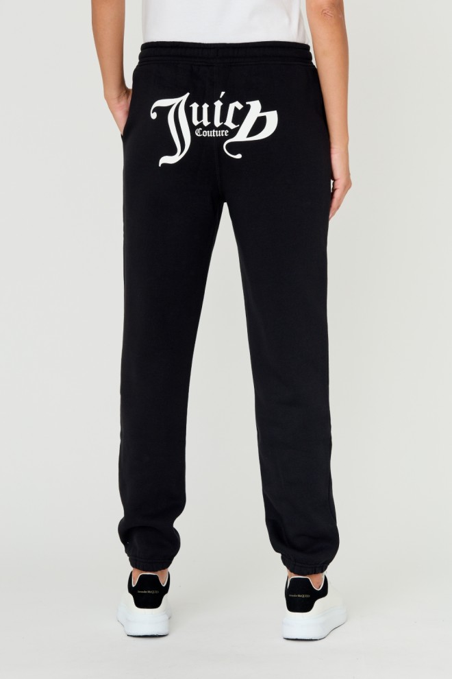 Pantaloni Sora negri pentru femei JUICY COUTURE 