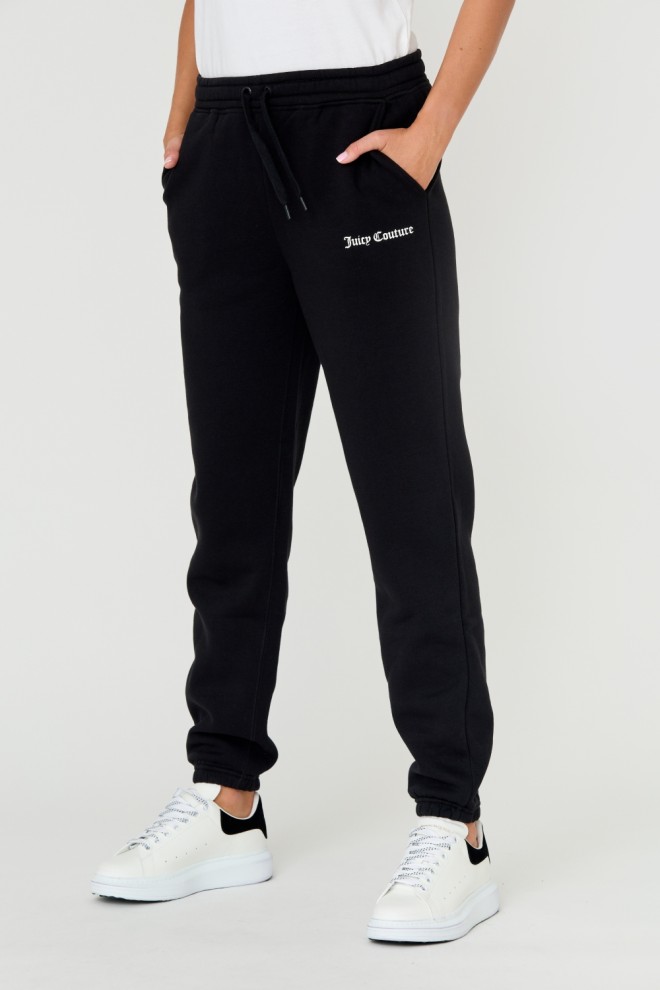 Pantaloni Sora negri pentru femei JUICY COUTURE 