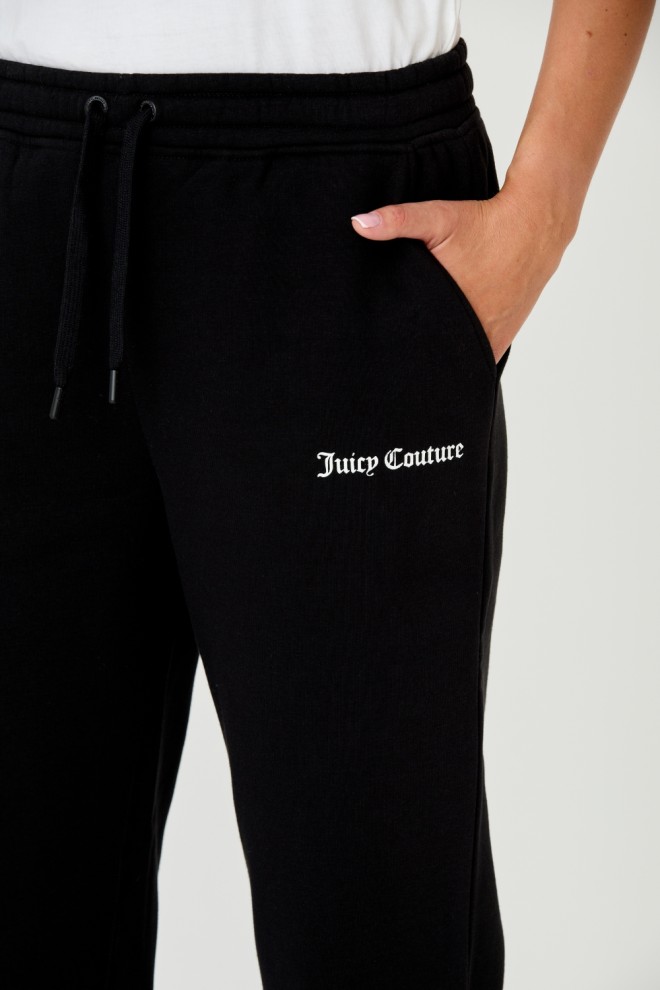 Pantaloni Sora negri pentru femei JUICY COUTURE 