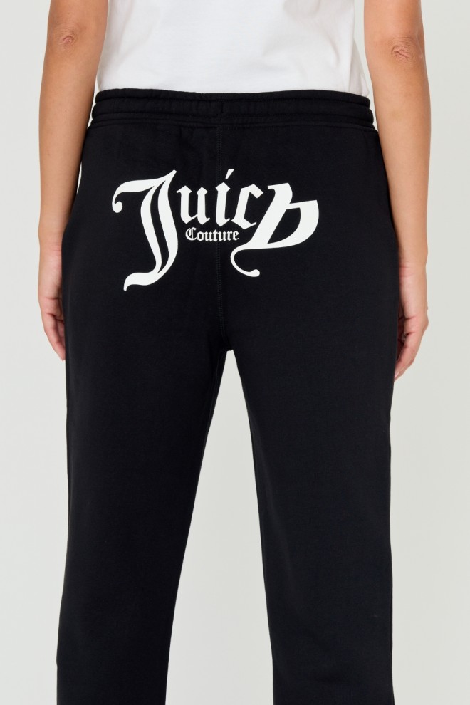 Pantaloni Sora negri pentru femei JUICY COUTURE 