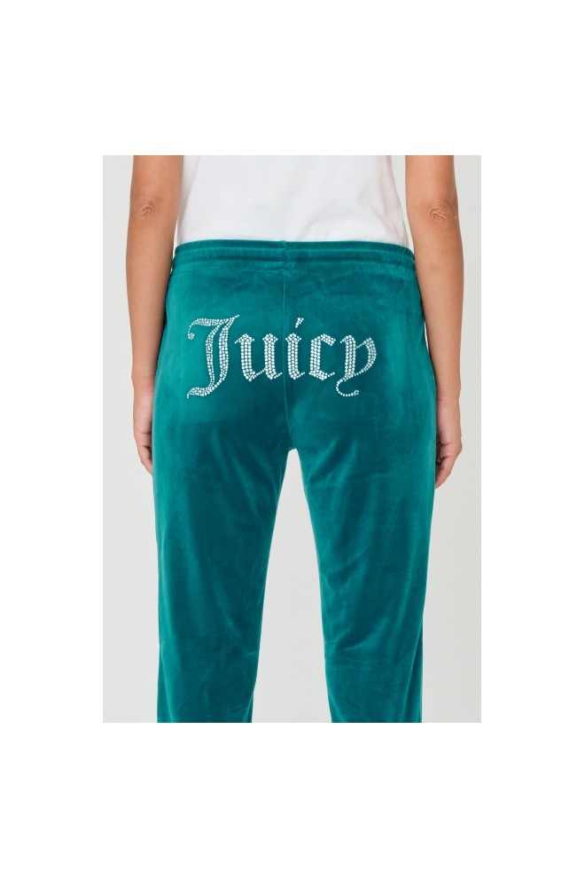 Pantaloni Tina turcoaz pentru femei JUICY COUTURE 