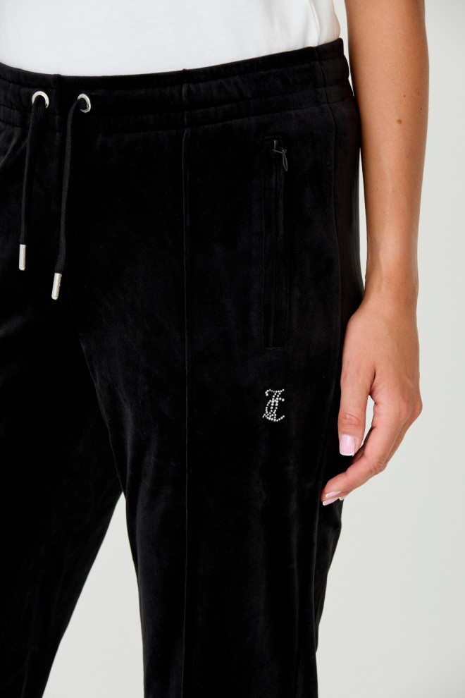 JUICY COUTURE Pantaloni Tina negri, de damă