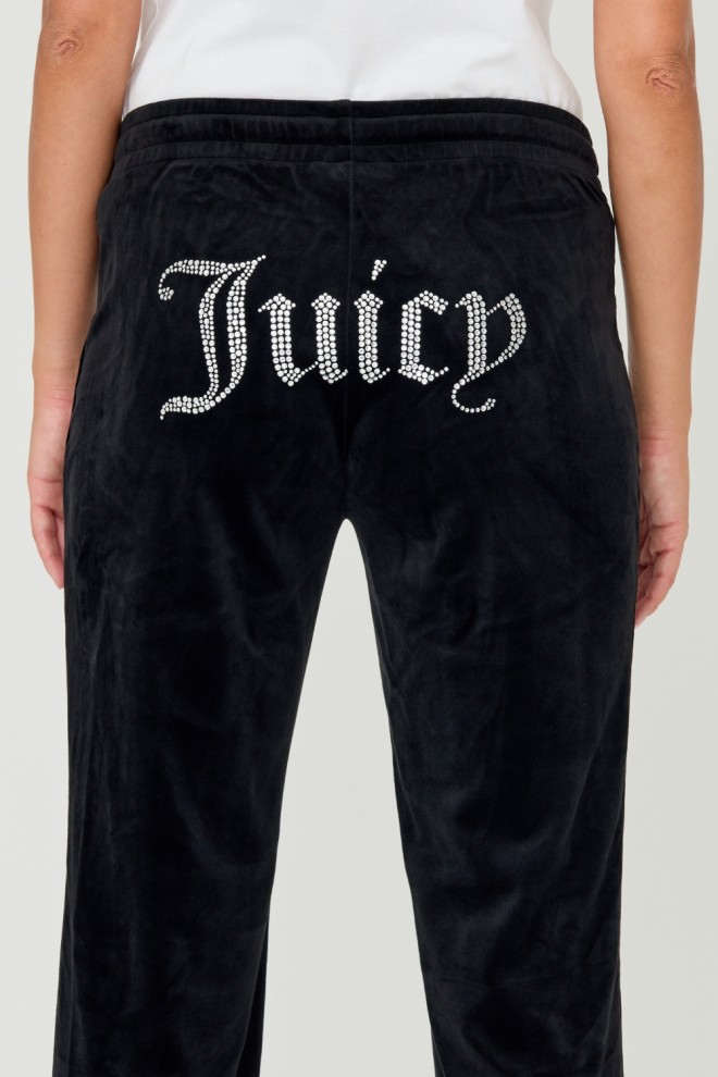 JUICY COUTURE Pantaloni Tina negri, de damă