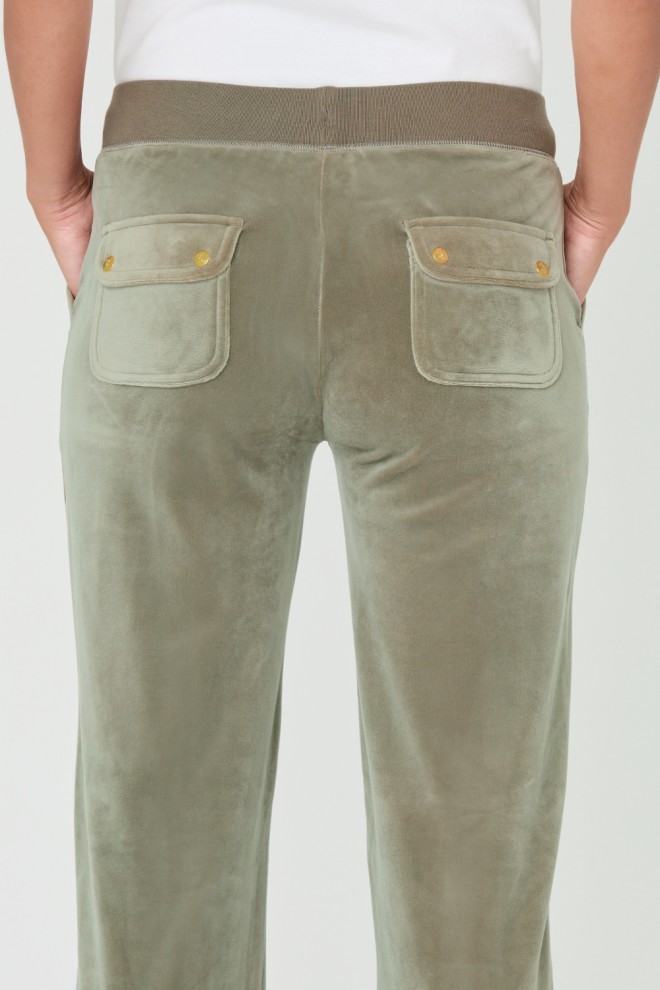 JUICY COUTURE Green Del Ray Pants