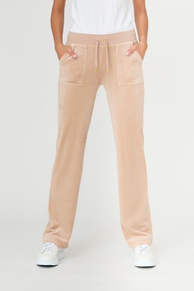 JUICY COUTURE Pantaloni Del Ray bej pentru femei