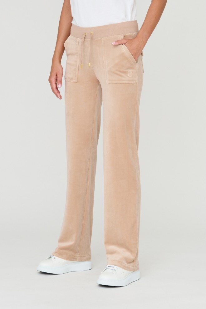 JUICY COUTURE Pantaloni Del Ray bej pentru femei