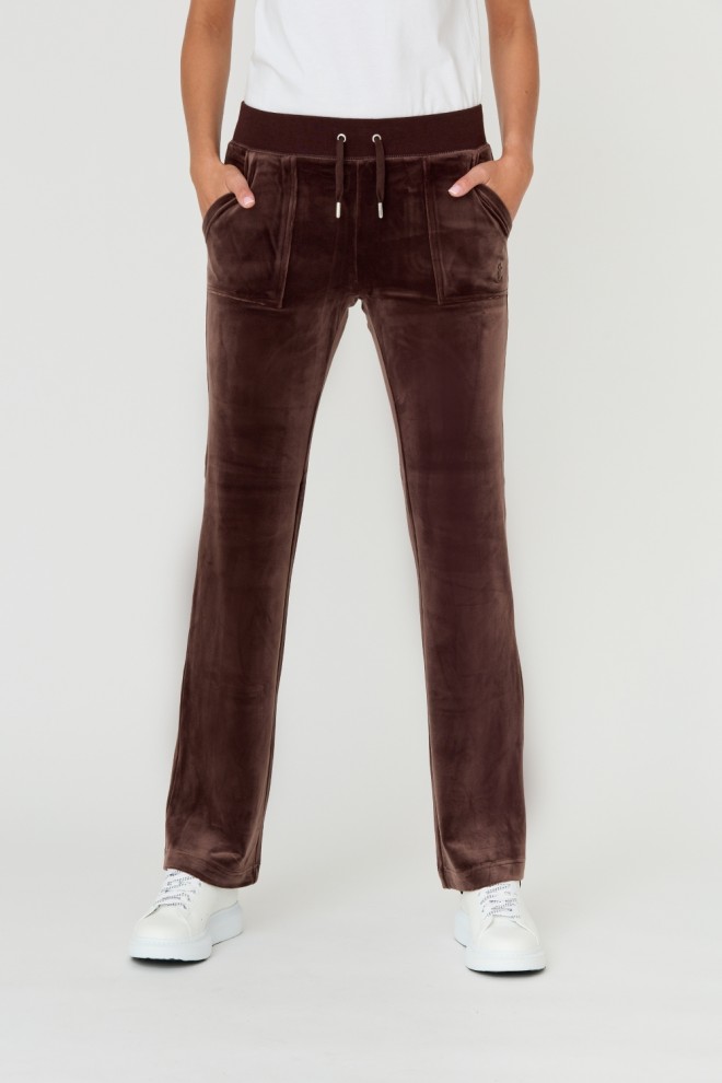 JUICY COUTURE Brown Del Ray Pants