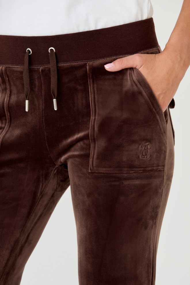 JUICY COUTURE Brown Del Ray Pants