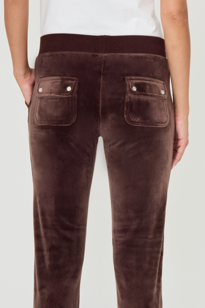 JUICY COUTURE Brown Del Ray Pants