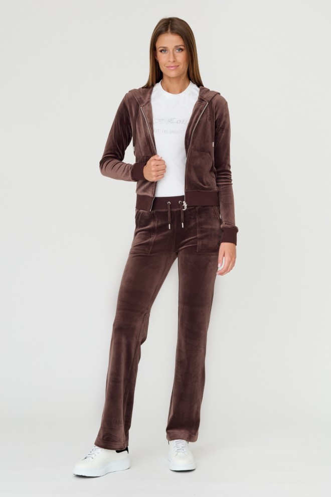 JUICY COUTURE Brown Del Ray Pants