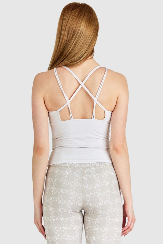 Top sport pentru femei GUESS cu spate decorativ