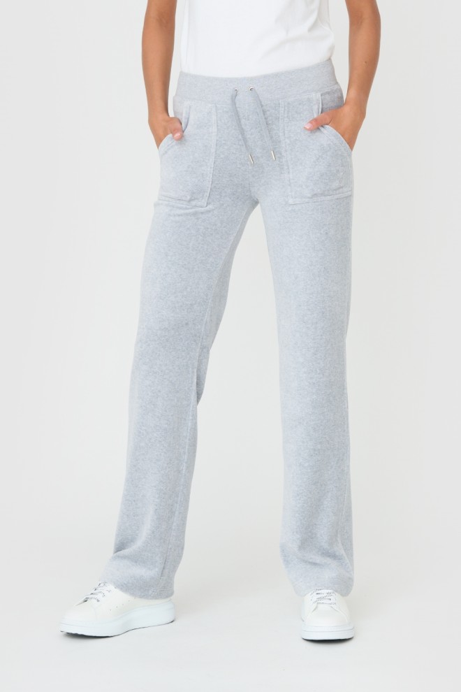 JUICY COUTURE Gray Del Ray Pants